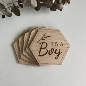 Zwangerschapsaankondiging it's a boy