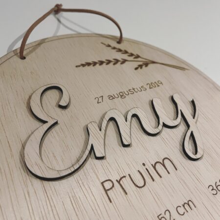 Geboortebord type Emy - Afbeelding 3
