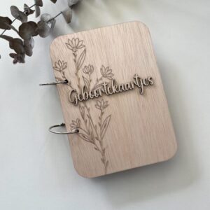 geboortekaartjes bundel bloem