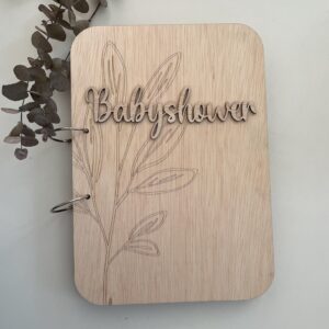 Babyshower bewaarbundel plant