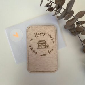 felicitatiekaart verhuizing nieuwe woning