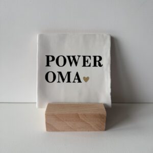 Tegeltje power oma