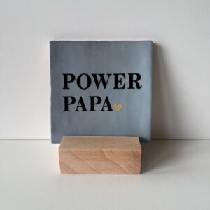 Tegeltje power papa