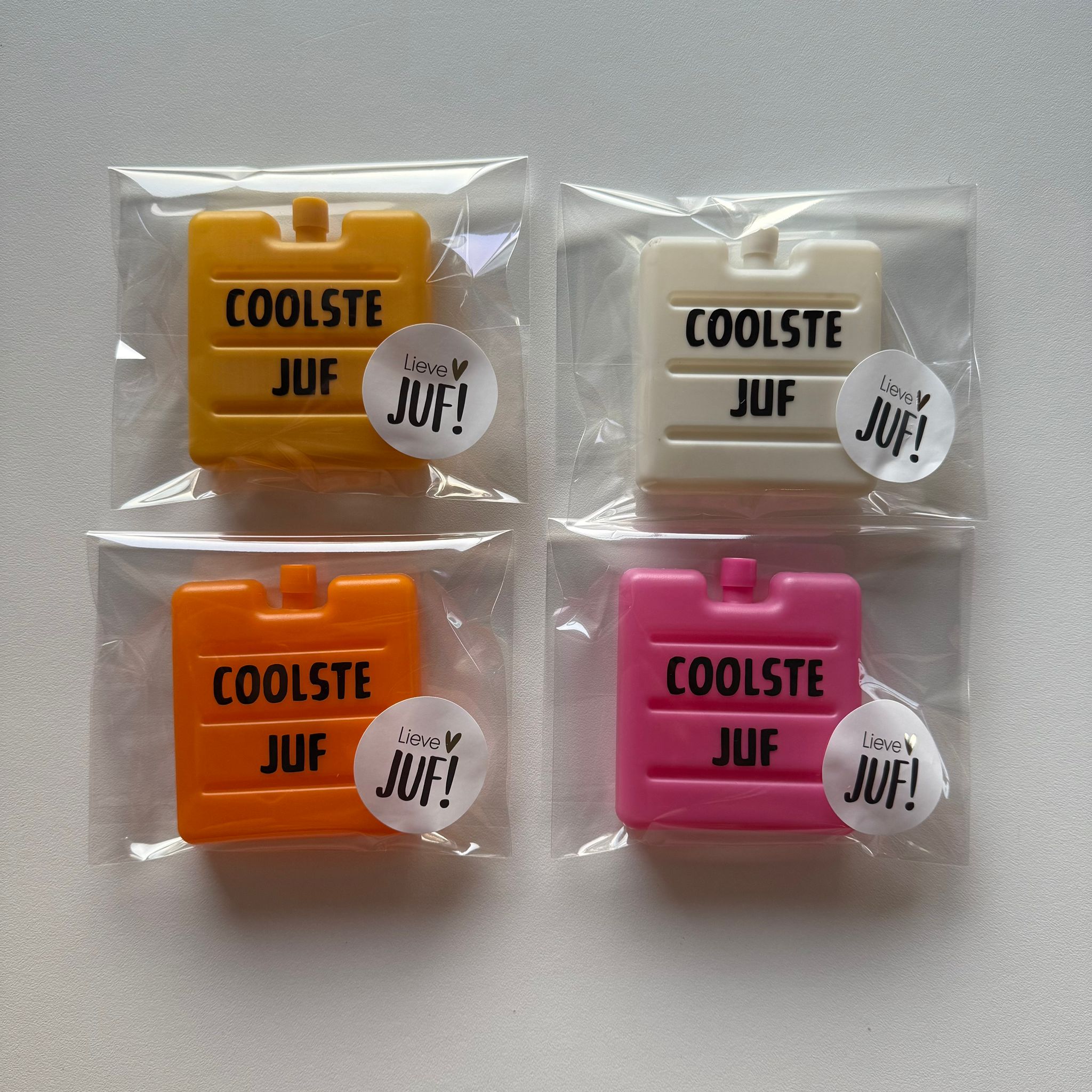 Coolste juf koelelement cadeau juf